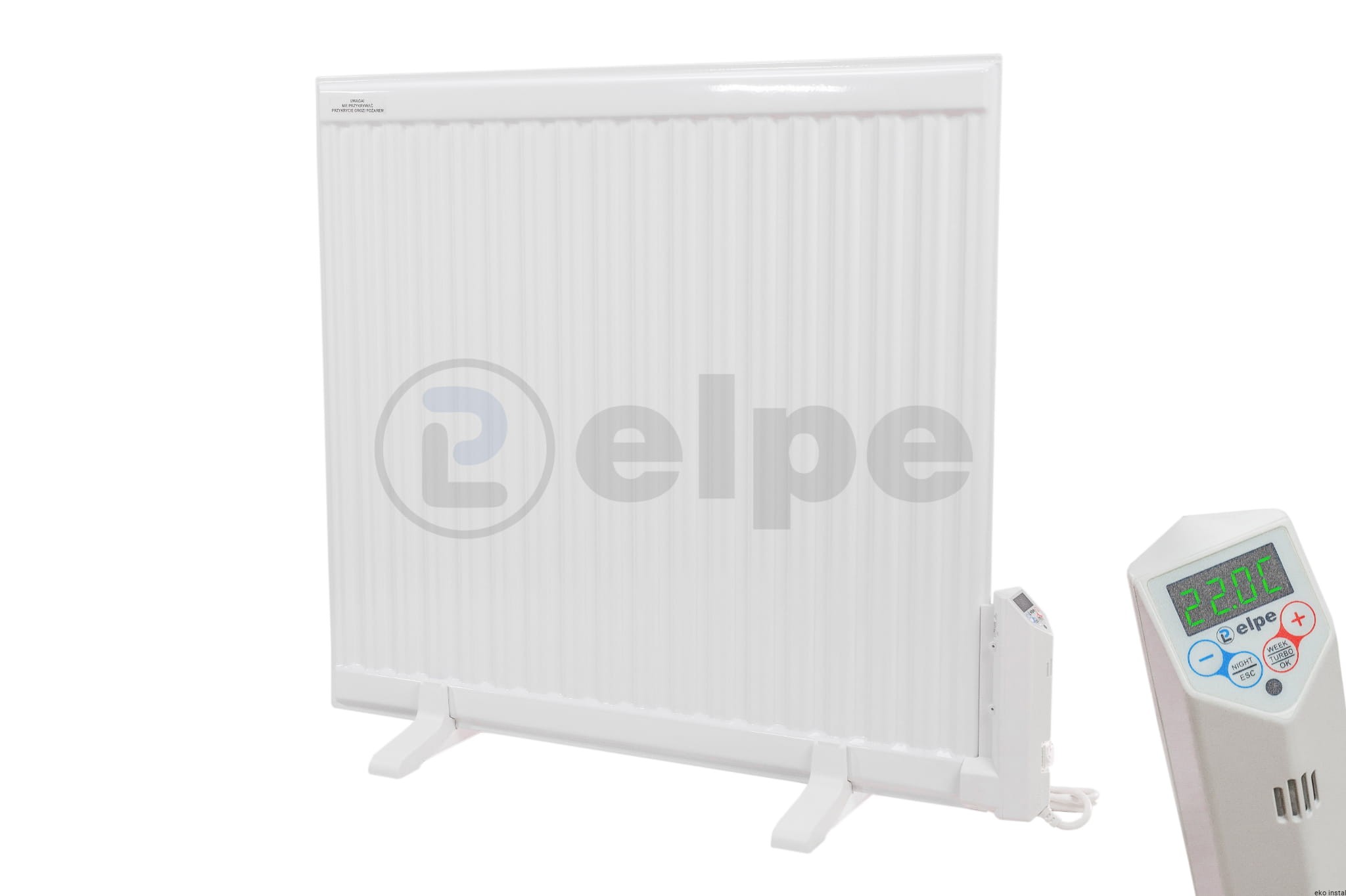 Elektryczny grzejnik olejowy ELPE 1000W LCD (780x660) - obrazek 3