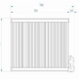 Elektryczny grzejnik olejowy ELPE 1000W LCD (780x660) - obrazek 10